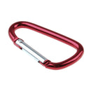 2 in 1 Water Bottle Buckle Holder Clip with Compass Compass for Outdoor Hiking Camping Sporting Goods Red