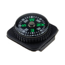 2 in 1 Water Bottle Buckle Holder Clip with Compass Compass for Outdoor Hiking Camping Sporting Goods Red