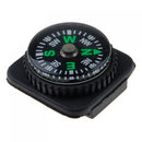 2 in 1 Water Bottle Buckle Holder Clip with Compass Compass for Outdoor Hiking Camping Sporting Goods Red