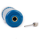 Lightweight Compact Hand Sports Handy Pump with Needle For Soccer Basketball Football Ball Blue