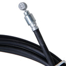 Rust Corrosion Resistant Stainless Steel Bicycle Bike Brake Cable Wire for Mountain Bikes 170cm -Black