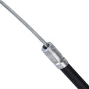 Rust Corrosion Resistant Stainless Steel Bicycle Bike Brake Cable Wire for Mountain Bikes 170cm -Black
