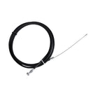 Rust Corrosion Resistant Stainless Steel Bicycle Bike Brake Cable Wire for Mountain Bikes 170cm -Black