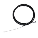 Rust Corrosion Resistant Stainless Steel Bicycle Bike Brake Cable Wire for Mountain Bikes 170cm -Black