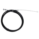 Rust Corrosion Resistant Stainless Steel Bicycle Bike Brake Cable Wire for Mountain Bikes 170cm -Black