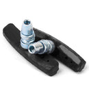 Easy Install 1 Pair Bicycle Cycle Bike V Brake Pads Compatible for Mountain Bike City Bike Folding Bike 70mm