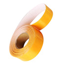 Lightweight Flexible Yellow Gloss Sew On Reflective Tape Safety Caution Tape 33ft X 1in