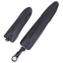 Lightweight Easy Assemble Black Plastic Bicycle Dryer Cleaner Front And Rear Mudguard Set