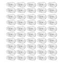 Pair Of 25PCS Anti-Slip Oval Push On Nose Pads