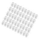 Pair Of 25PCS Anti-Slip Oval Push On Nose Pads