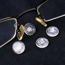 Pair Of 25PCS Anti-Slip Round Screw In Style Nose Pads 9mm