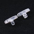 Pair Of 25PCS Anti-Slip Round Screw In Style Nose Pads 9mm