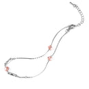 Women Girls Ladies Fashionable Adjustable Chain Silver Tone Anklet Ankle Bracelet