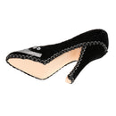 Women Girls ladies Fashionable High Heel Display Ring Holder Black