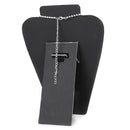 Black Velvet Necklace Earring Jewelry Display Bust Stand Showcase