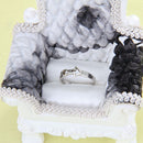 Elegant Chairs Jewelry Ring Display Holder Case Pack Of 2PCS