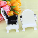 Elegant Chairs Jewelry Ring Display Holder Case Pack Of 2PCS