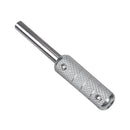 Professional Silver Iron Tattoo Grip With Back Stem Gun Grip Tube Supplies Tool