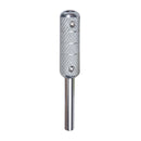 Professional Silver Iron Tattoo Grip With Back Stem Gun Grip Tube Supplies Tool