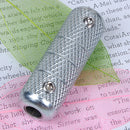 Professional Silver Iron Tattoo Grip With Back Stem Gun Grip Tube Supplies Tool