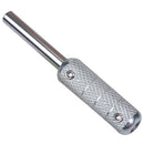 Professional Silver Iron Tattoo Grip With Back Stem Gun Grip Tube Supplies Tool
