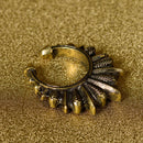 Stylish Design Exotic Flavor Open Ring Punk Style Party Accessory 7 1/2
