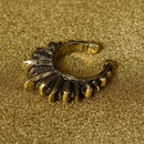 Stylish Design Exotic Flavor Open Ring Punk Style Party Accessory 7 1/2