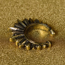 Stylish Design Exotic Flavor Open Ring Punk Style Party Accessory 7 1/2