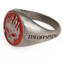 Retro Style Bike Bicycle Ring Bronze Fashion Accessory 9 1/4 Red