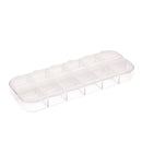 12 Slots Empty Storage Case Box For Nail Art Glitter Rhinestones Craft Kit
