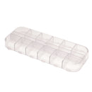 12 Slots Empty Storage Case Box For Nail Art Glitter Rhinestones Craft Kit