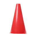Magicdeal 9 inch Safety Agility Cone for Sports Fitness Football Soccer Beginners Athletics Field Practice Speed Training Cone Red