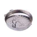 Portable Metal Moxa Roll Burner Case For DIY Moxibustion Box Silver