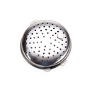Portable Metal Moxa Roll Burner Case For DIY Moxibustion Box Silver