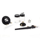 Set Of Air Brush Air hose Glass Jars Regulator Connector Dropper Painting Tool Kit For Art Paint