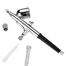 Set Of Fully Adjustable Spray Pattern Airbrush + Eye Dropper + Nozzle Wrench Art Craft Supplies 0.2mm