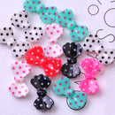 Set Of 20PCS Cute Bowknot Polka Dot Glitter Nail Cellphone Decoration Beauty Supplies Cosmetic Tool