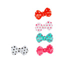 Set Of 20PCS Cute Bowknot Polka Dot Glitter Nail Cellphone Decoration Beauty Supplies Cosmetic Tool
