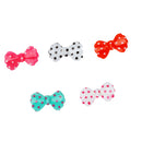 Set Of 20PCS Cute Bowknot Polka Dot Glitter Nail Cellphone Decoration Beauty Supplies Cosmetic Tool