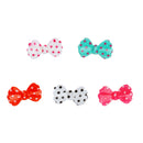 Set Of 20PCS Cute Bowknot Polka Dot Glitter Nail Cellphone Decoration Beauty Supplies Cosmetic Tool