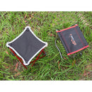 Magicdeal Kids Safety 8 Leg Anti-slip Durable Portable Folding Stool Seat with Pouch Outdoor Camping Fishing Picnic Furniture 80KG