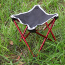 Magicdeal Kids Safety 8 Leg Anti-slip Durable Portable Folding Stool Seat with Pouch Outdoor Camping Fishing Picnic Furniture 80KG