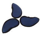 Golf Club Damage Protection Iron Putter Head Cover Set Nylon Protection Case Golf Sports Accessories Pack of 9PCS- Blue