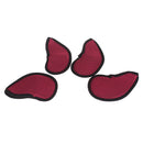Golf Club Damage Protection Iron Putter Head Cover Set Nylon Protection Case Golf Sports Accessories Pack of 9PCS- Red