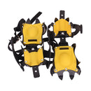 1 Pair Anti-Slip Ice Snow Boot Sneakers Casual Shoe Covers Crampons Ice Cleats Gripper for Outdoor Climbing Walking Ice Fishing