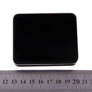 Fashionable Men Knot Cufflinks Storage Box Organiser Cover Display Case Office Meeting Events Anniversary Supplies Black