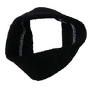 Outdoor Sportswear Sweat Absorbing Soft Comfortable Wear Headwear Headband + Pack of 2PCS Wristband Black