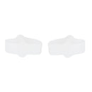 Pair Of 2 Holes Gel Toe Separators Stretchers Straighteners Alignment Bunion Pain Reliever