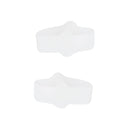 Pair Of 2 Holes Gel Toe Separators Stretchers Straighteners Alignment Bunion Pain Reliever