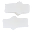 Pair Of 2 Holes Gel Toe Separators Stretchers Straighteners Alignment Bunion Pain Reliever